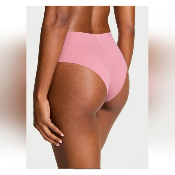 Victoria’s Secret No-Show Strappy Cheeky Panty Lilac Pink Size L (New) - Picture 2 of 5